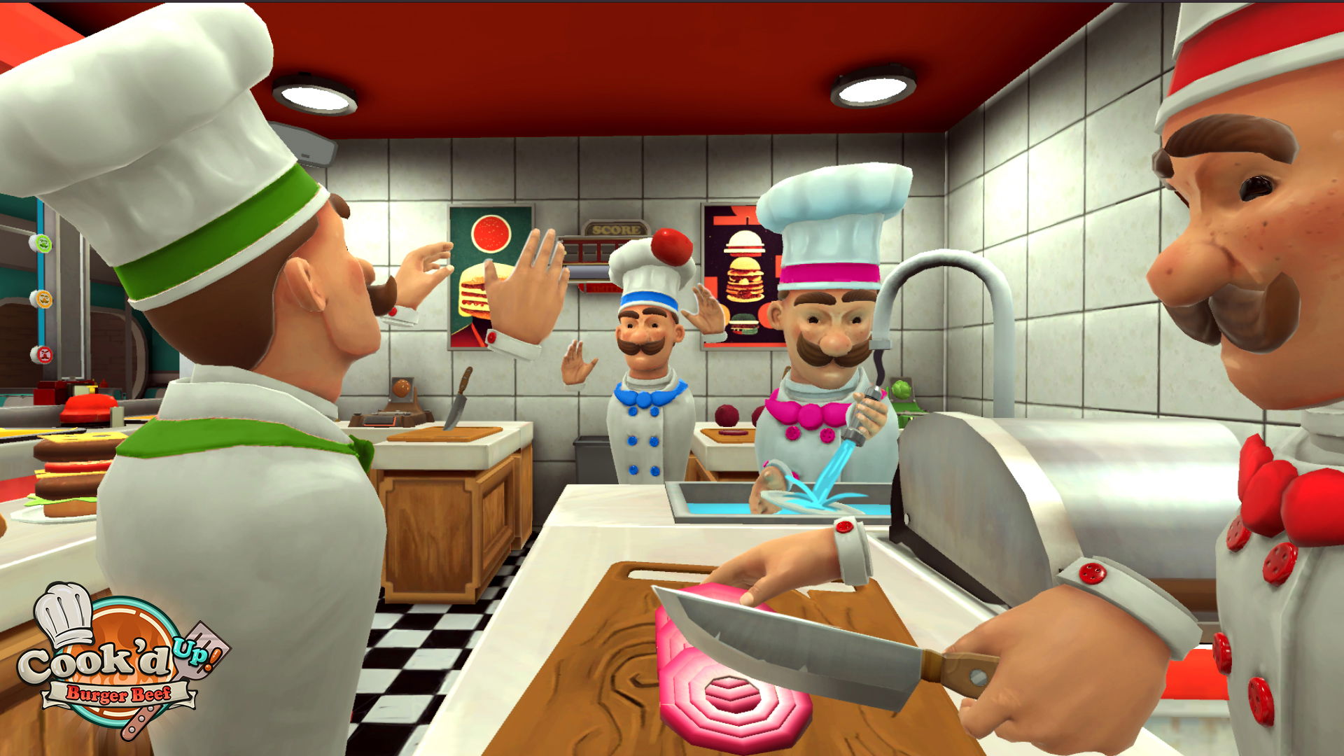 Cook'd Up VR game