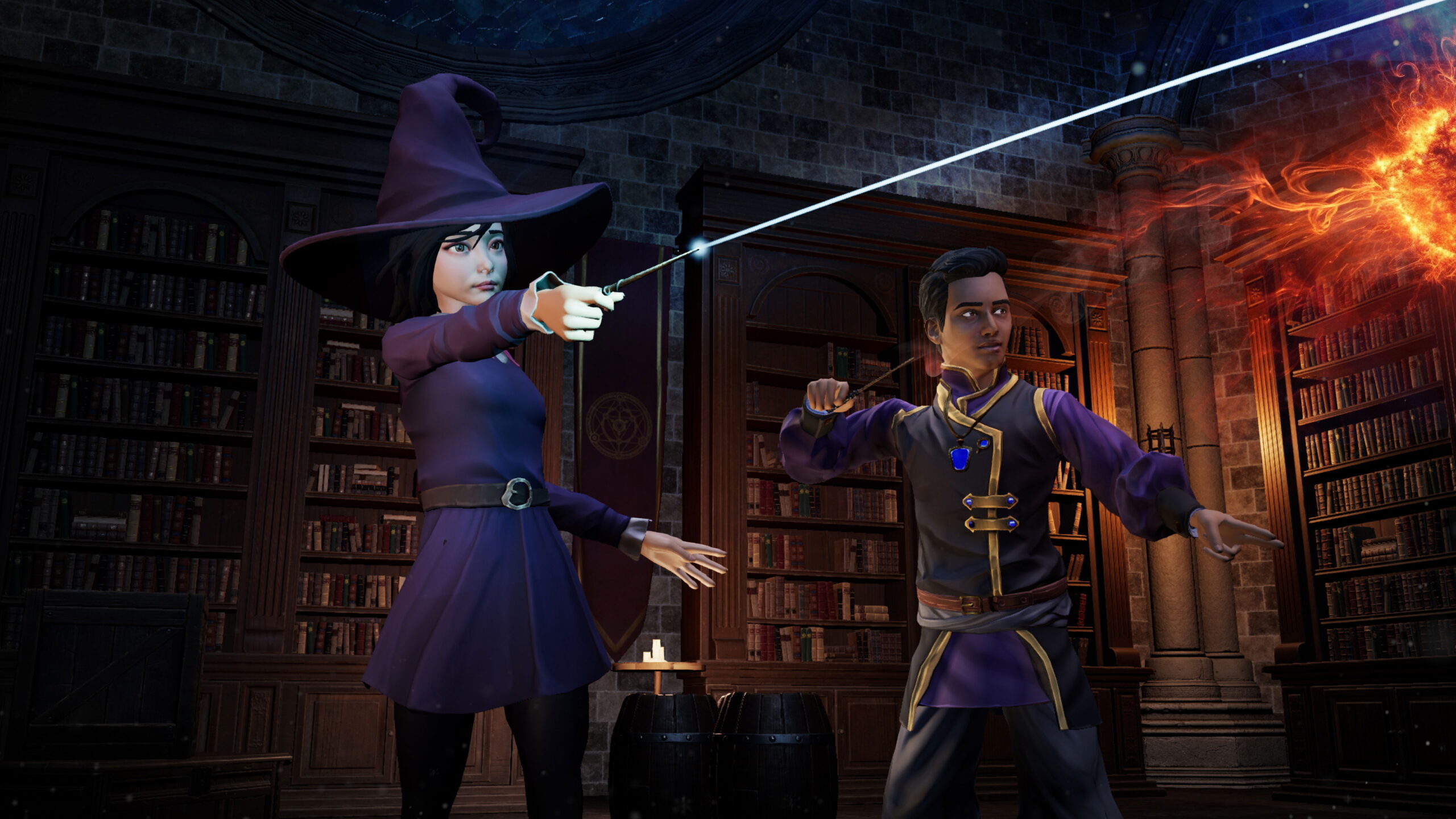 Wizard Academy VR game