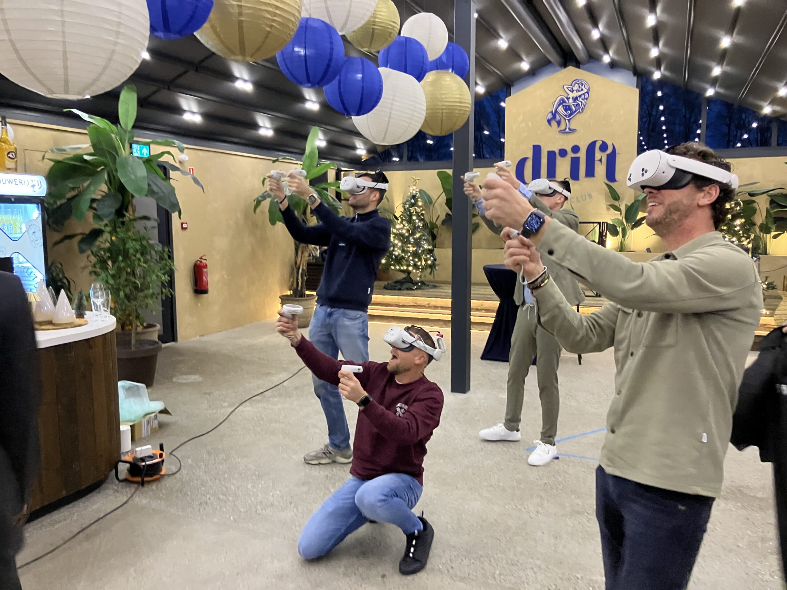 VR Multiplayer buiten bedrijfsfeest