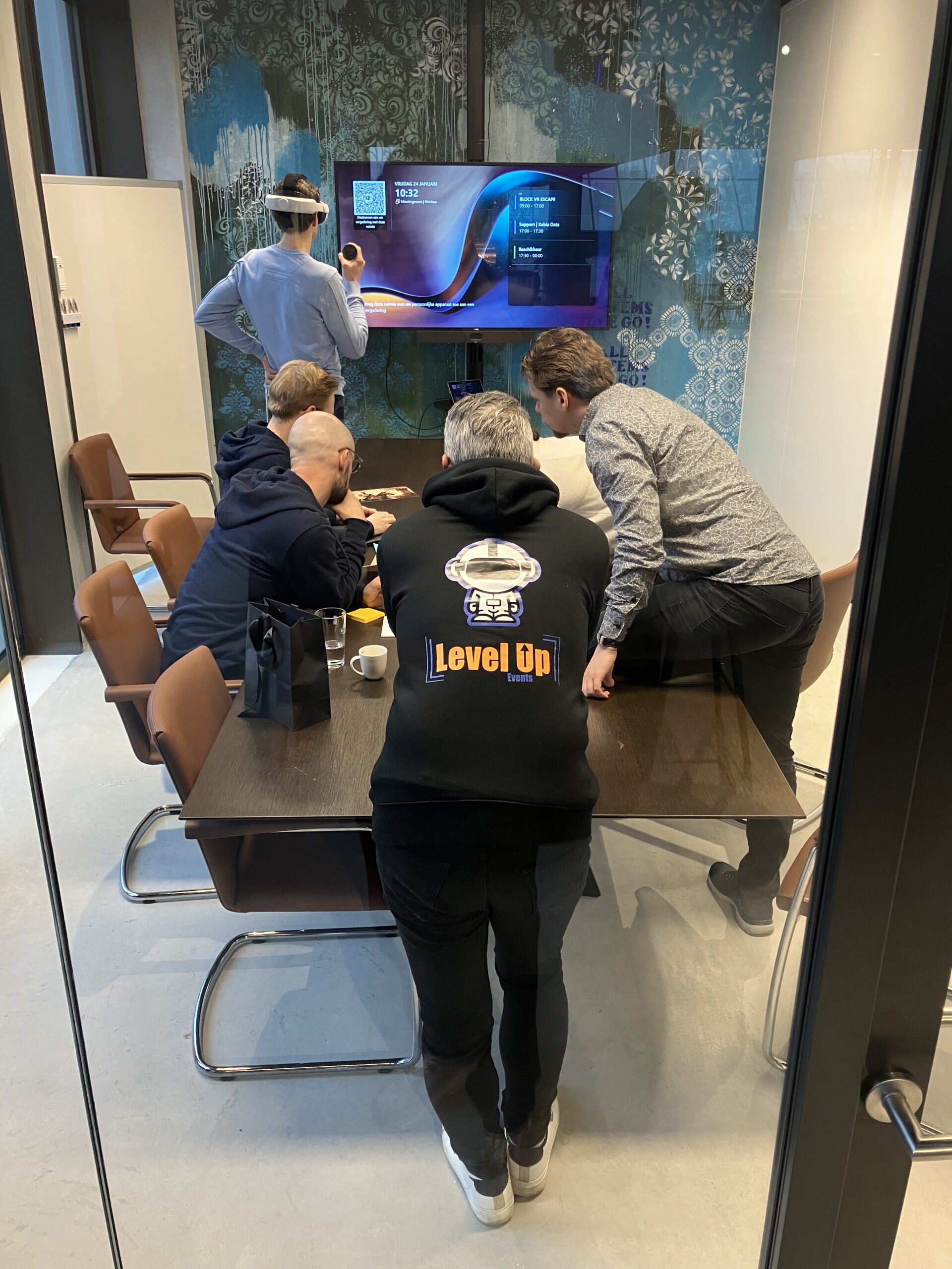 Xebia Amsterdam VR Escape Room twee teams