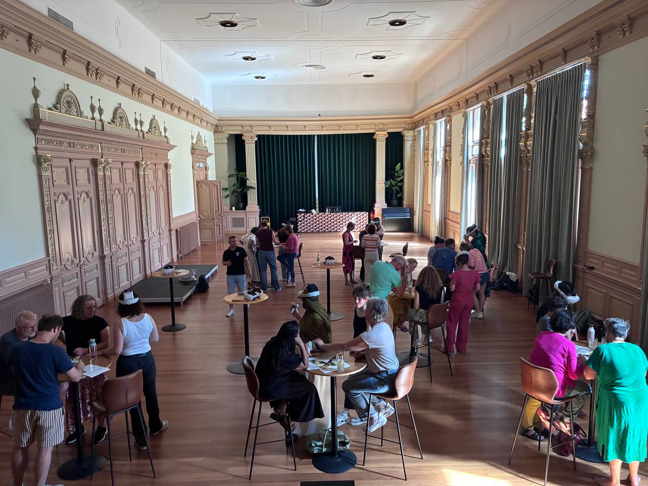VR Escape Room personeelsfeest MBO Rijnland Stadsgehoorzaal Leiden
